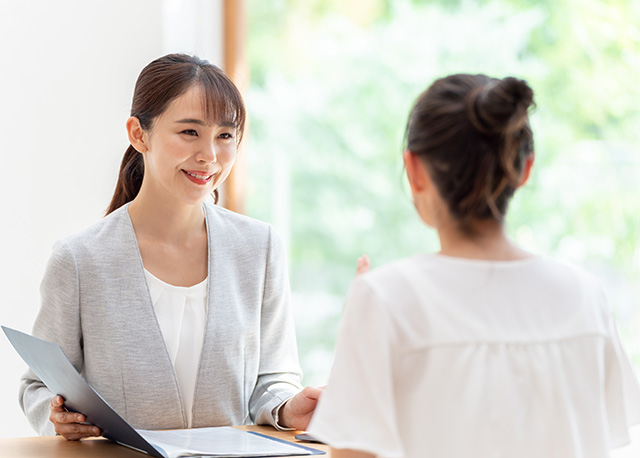 専任キャリアパートナーが伴走